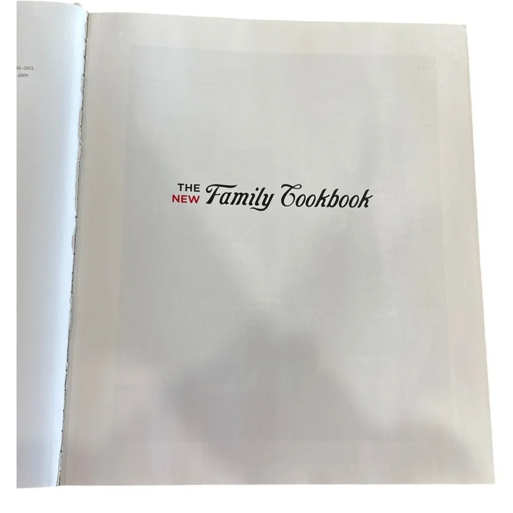 America's Test Kitchen‎ The New Family Cookbook Hardback 2014